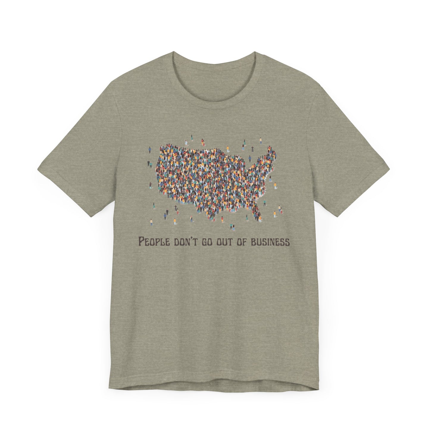 Out Of Business Comfy Unisex Jersey Short Sleeve Tee