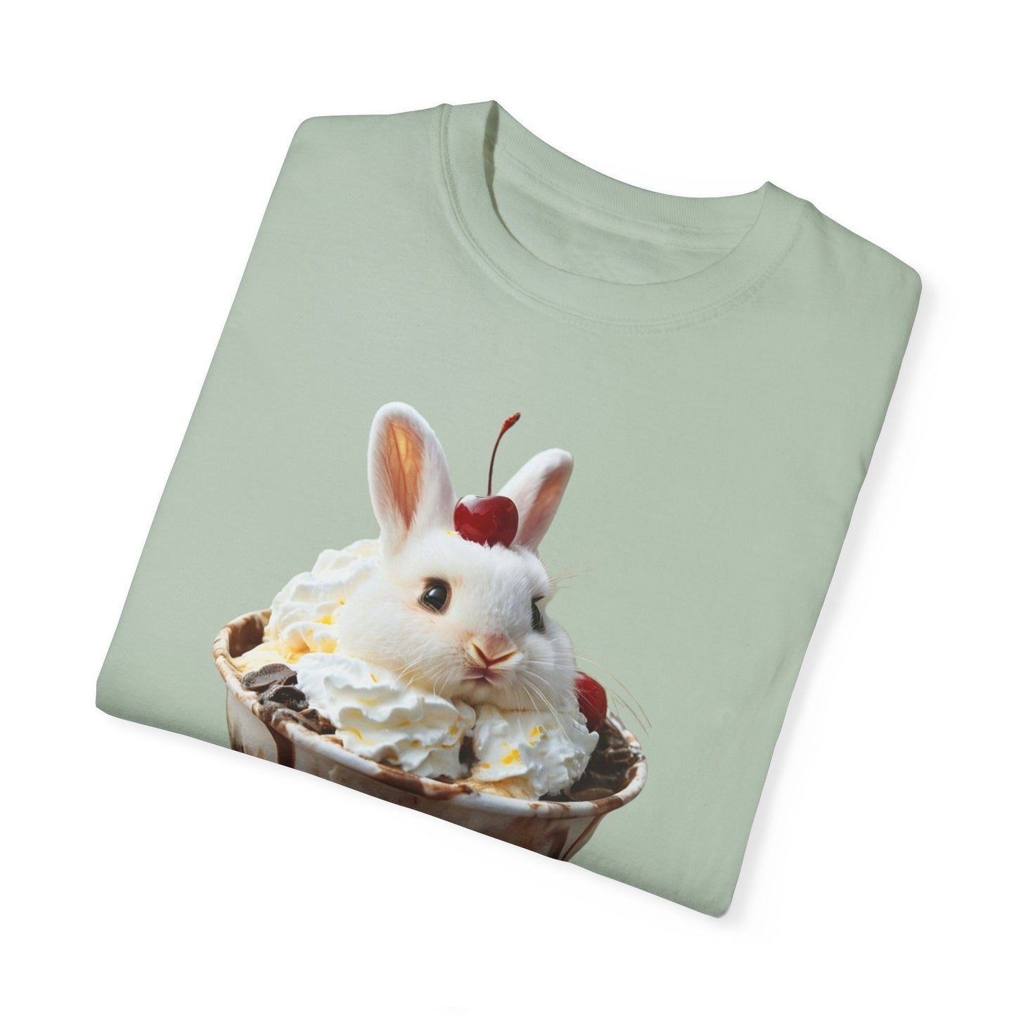 Easter Sundae - Bunny Rabbit T-shirt Cute Ice Cream Sundae Design