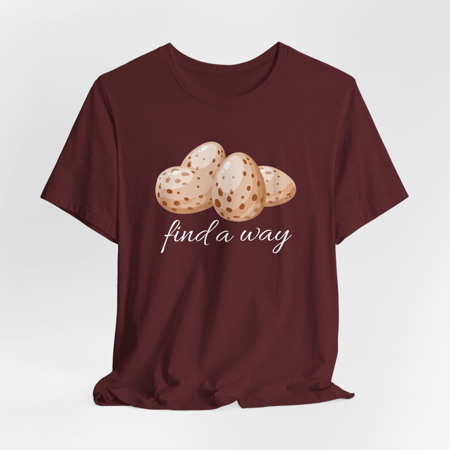 Find A Way Comfy Unisex Cotton Blend T-shirt