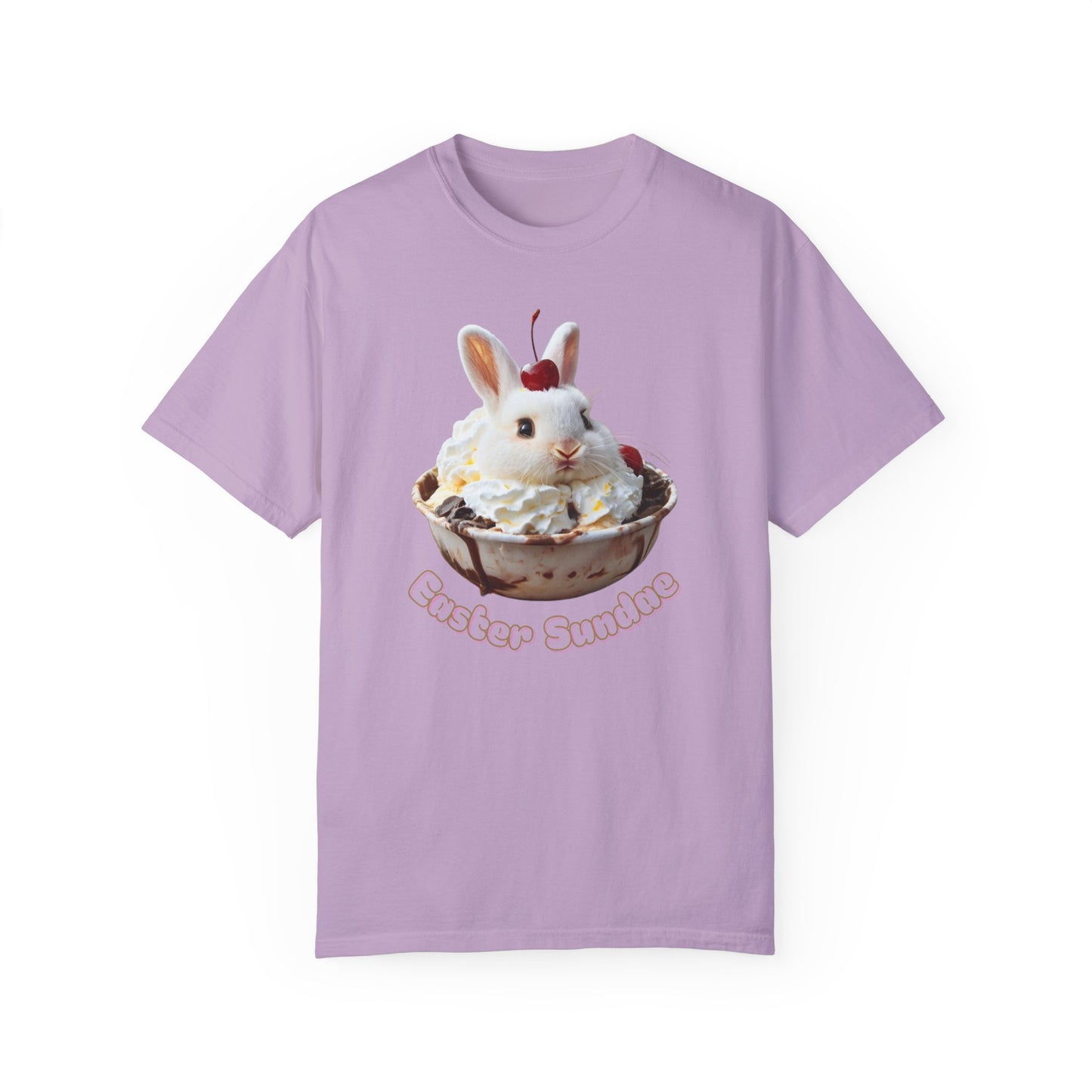 Easter Sundae - Bunny Rabbit T-shirt Cute Ice Cream Sundae Design