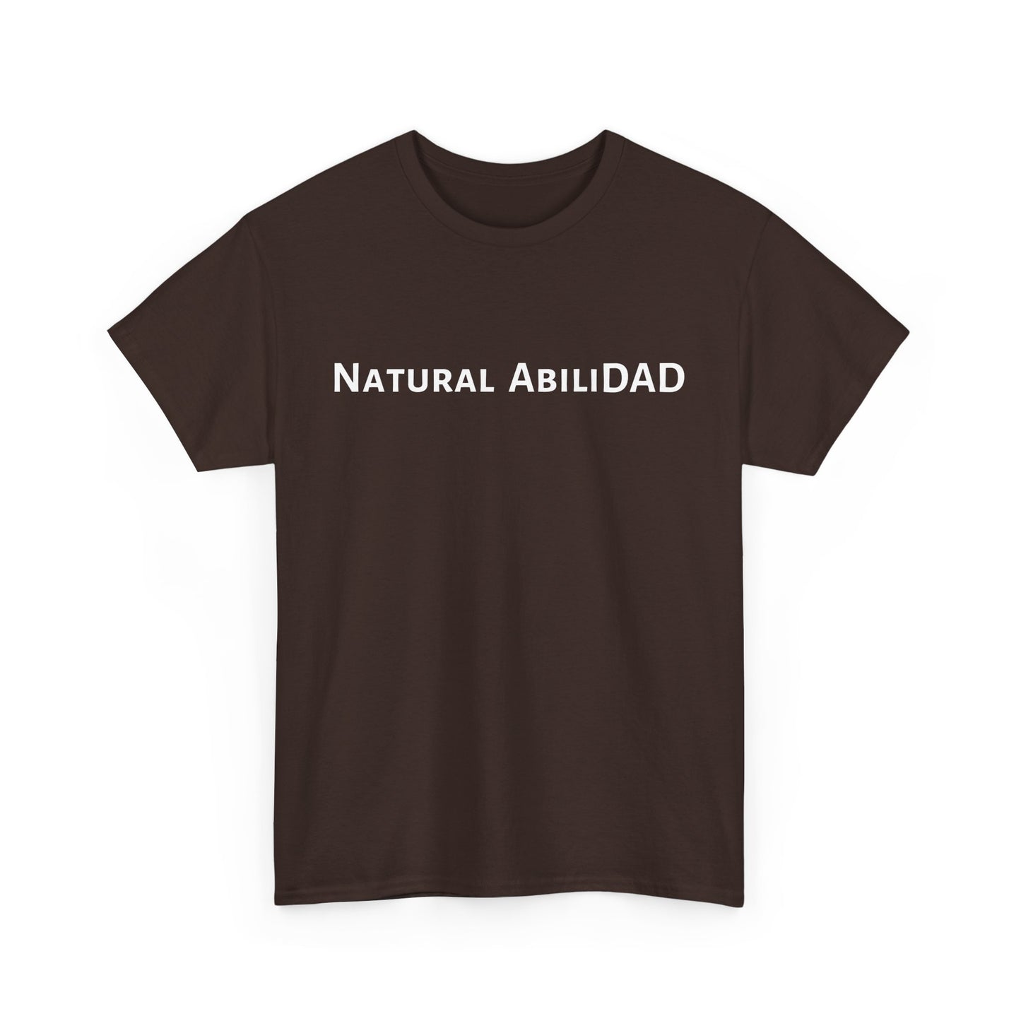 Natural AbiliDad Comfy Unisex Heavy Cotton Tee