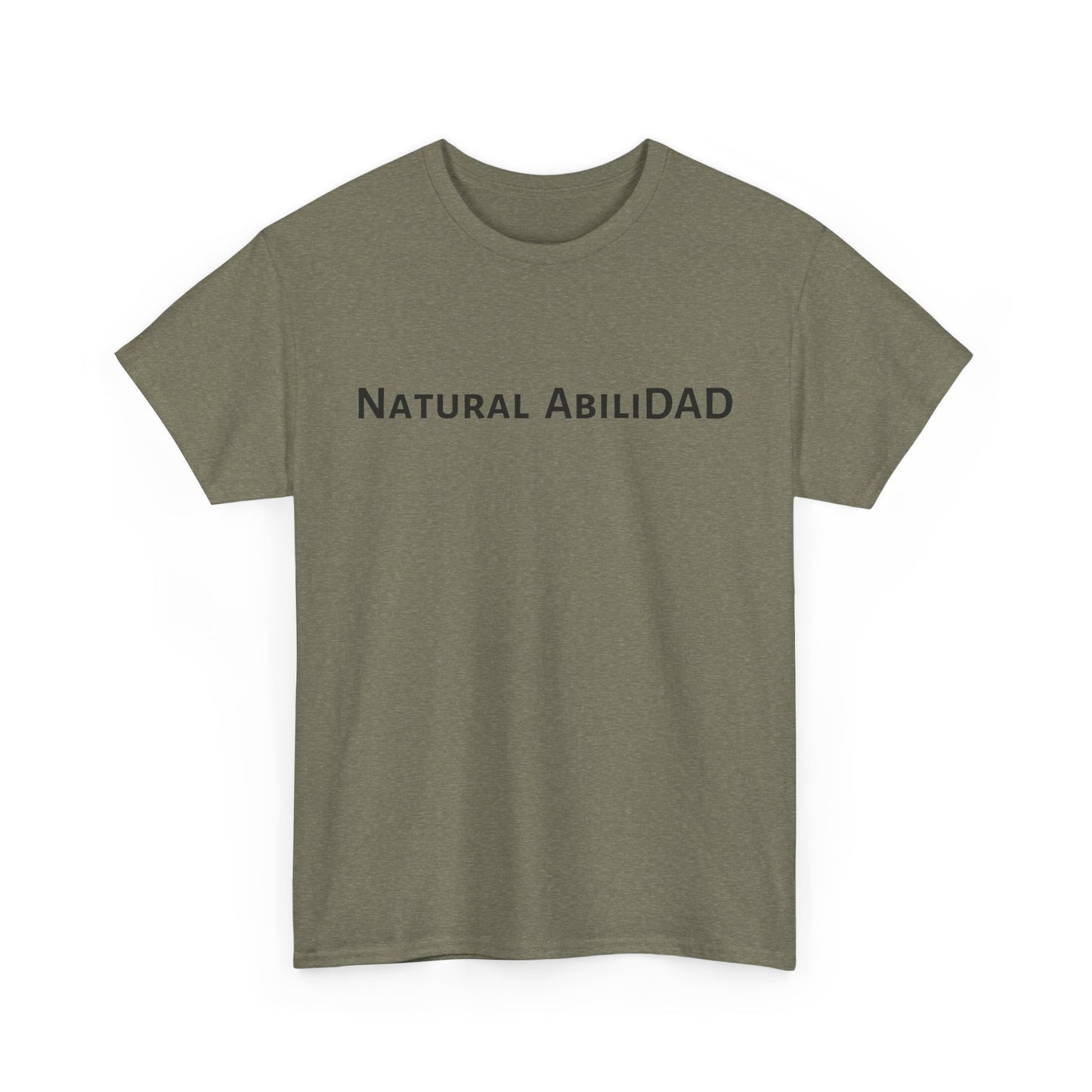 Natural AbiliDad Comfy Unisex Heavy Cotton Tee