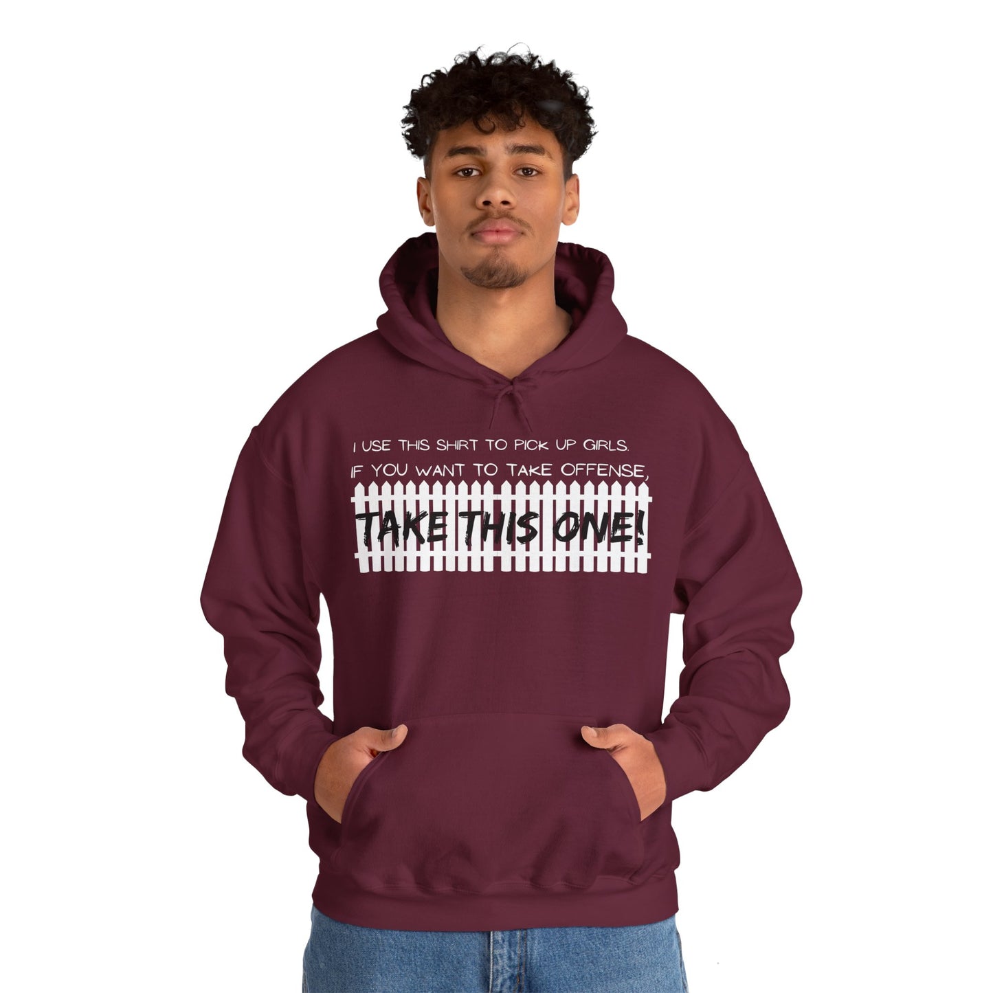 Take Offense! Unisex Heavy Blend™ Hooded Sweatshirt