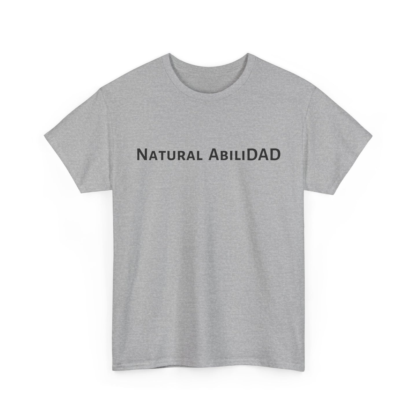 Natural AbiliDad Comfy Unisex Heavy Cotton Tee