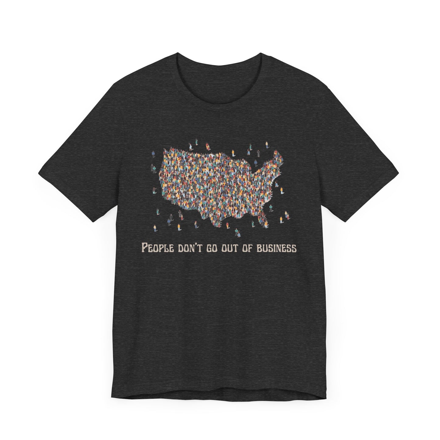 Out Of Business Comfy Unisex Jersey Short Sleeve Tee