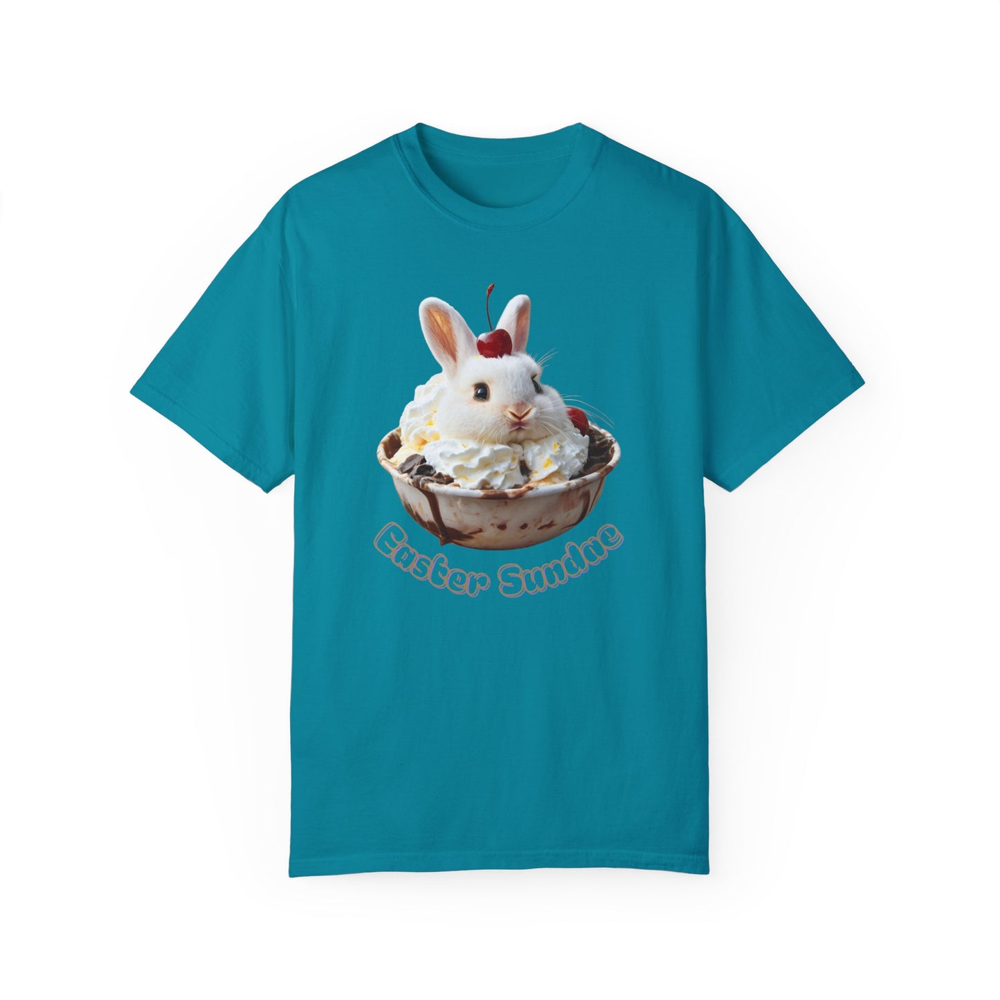 Easter Sundae - Bunny Rabbit T-shirt Cute Ice Cream Sundae Design