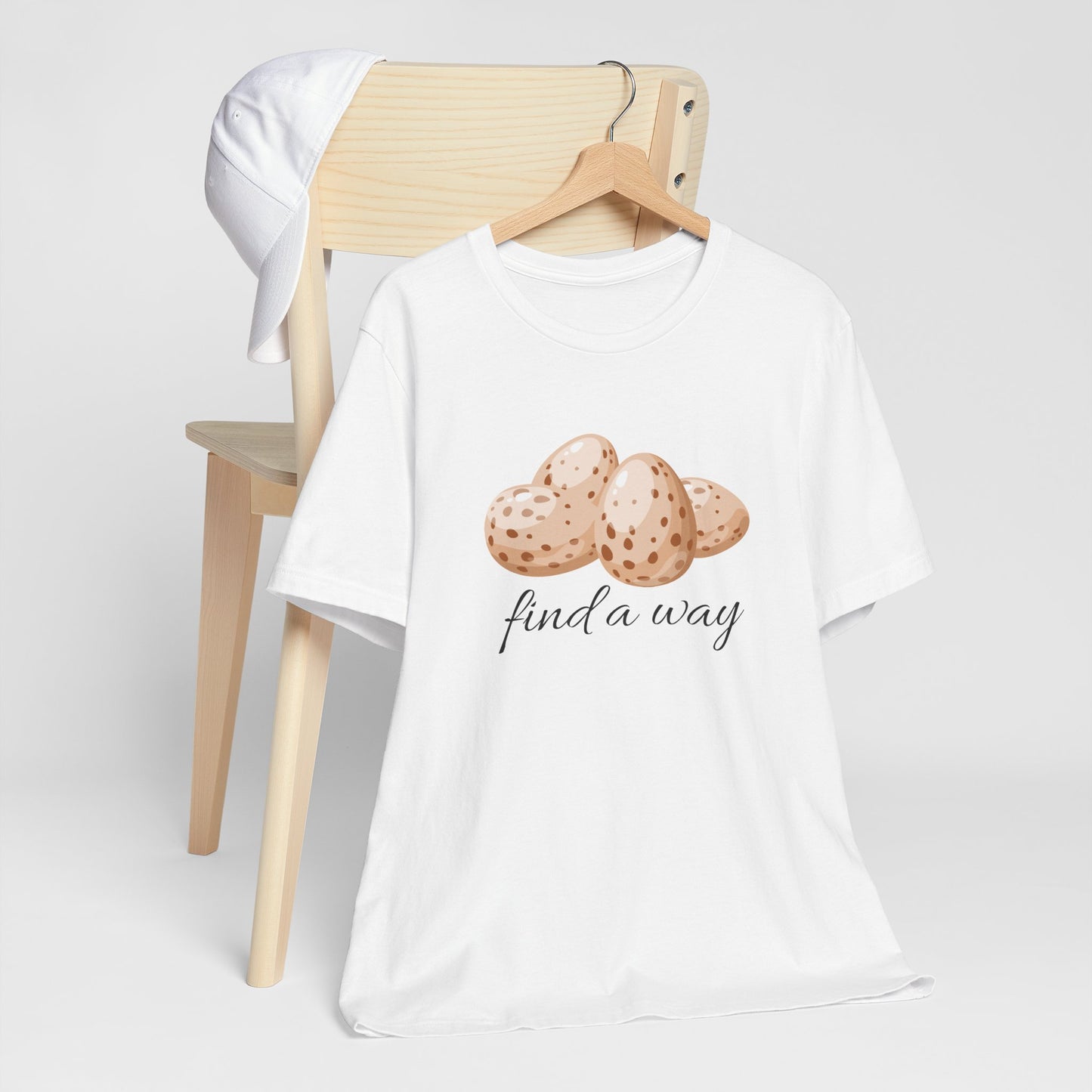 Find A Way Comfy Unisex Cotton Blend T-shirt
