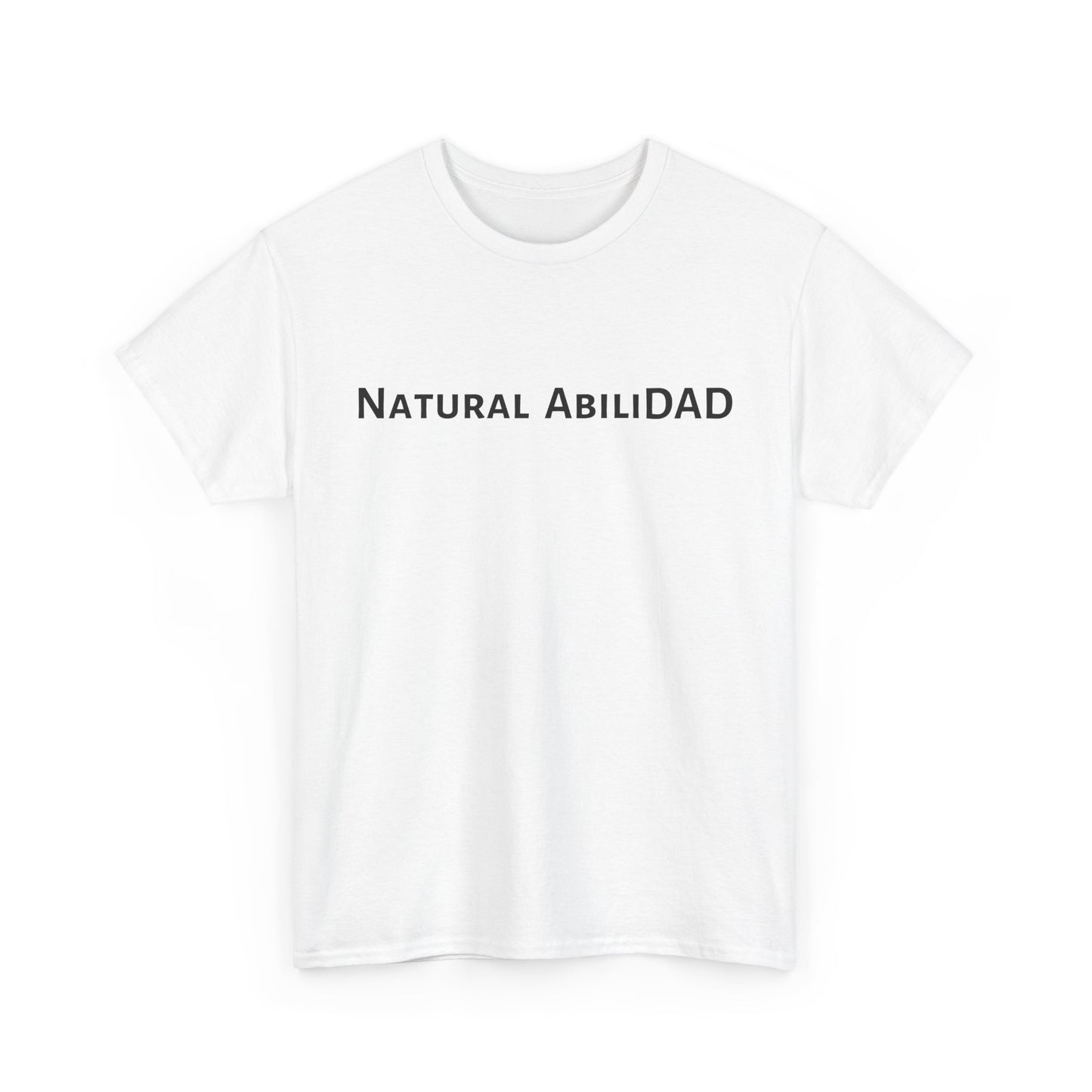 Natural AbiliDad Comfy Unisex Heavy Cotton Tee
