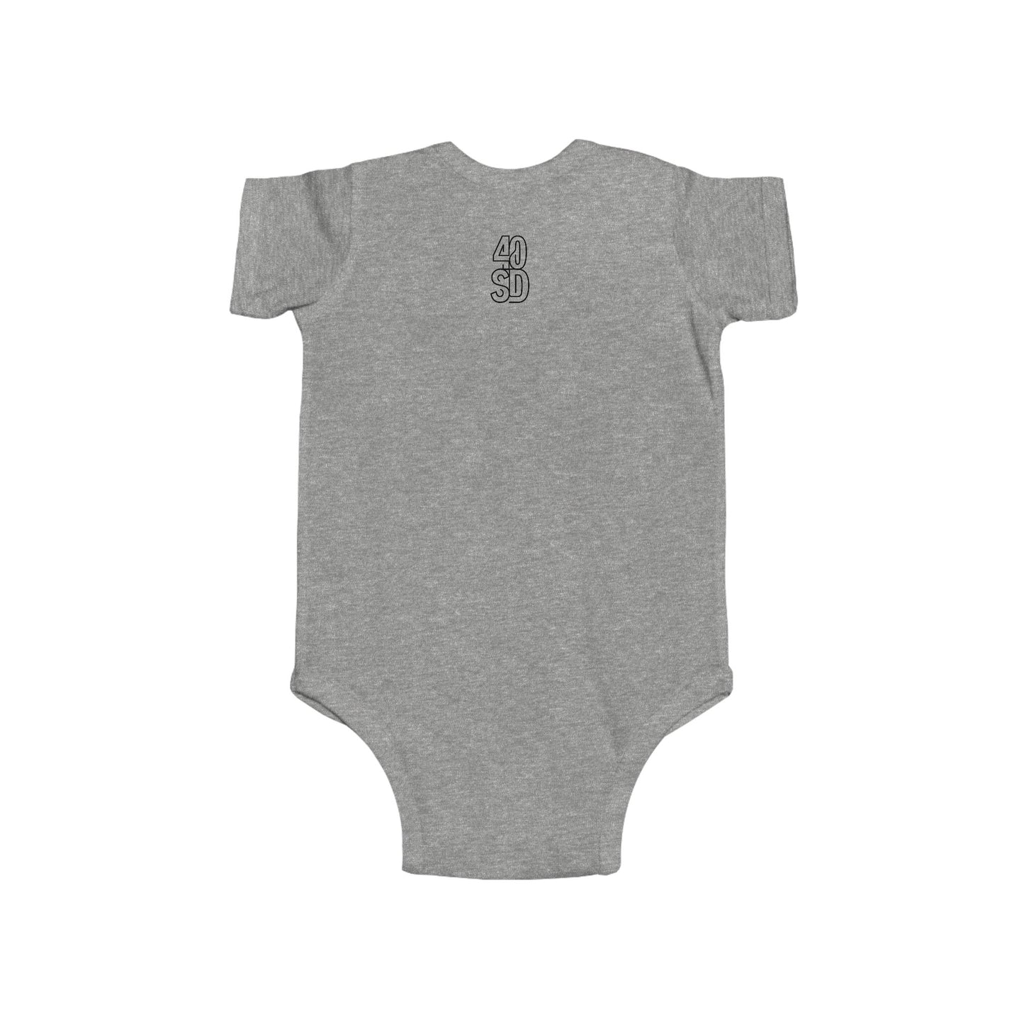 Dad Always Says Comfy Infant Fine Jersey Onesie