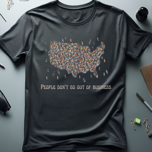 Out Of Business Comfy Unisex Jersey Short Sleeve Tee