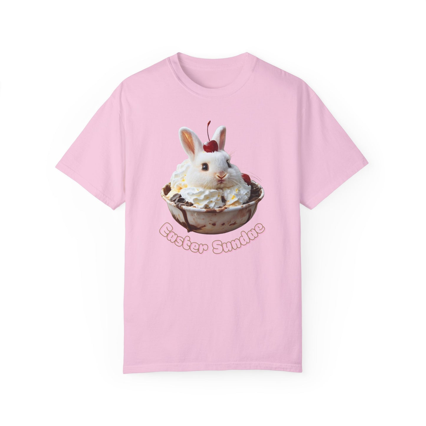 Easter Sundae - Bunny Rabbit T-shirt Cute Ice Cream Sundae Design