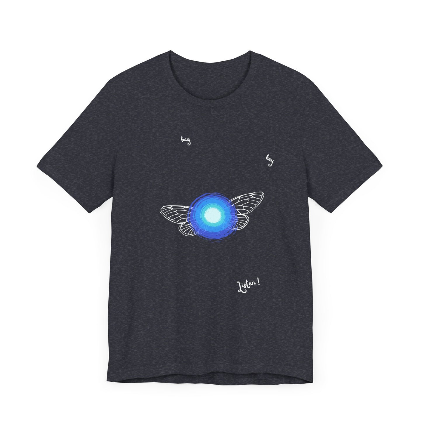 Hey, Listen! unisex comfy t-shirt