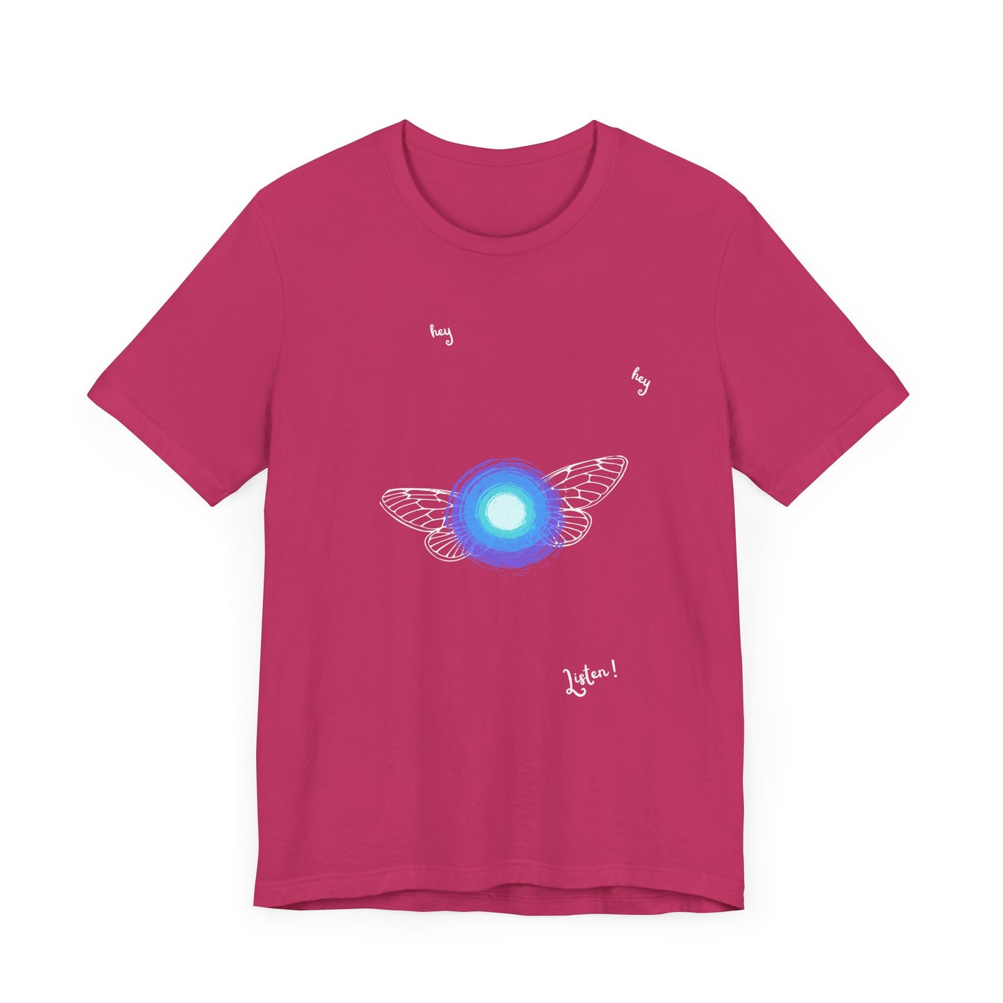 Hey, Listen! unisex comfy t-shirt