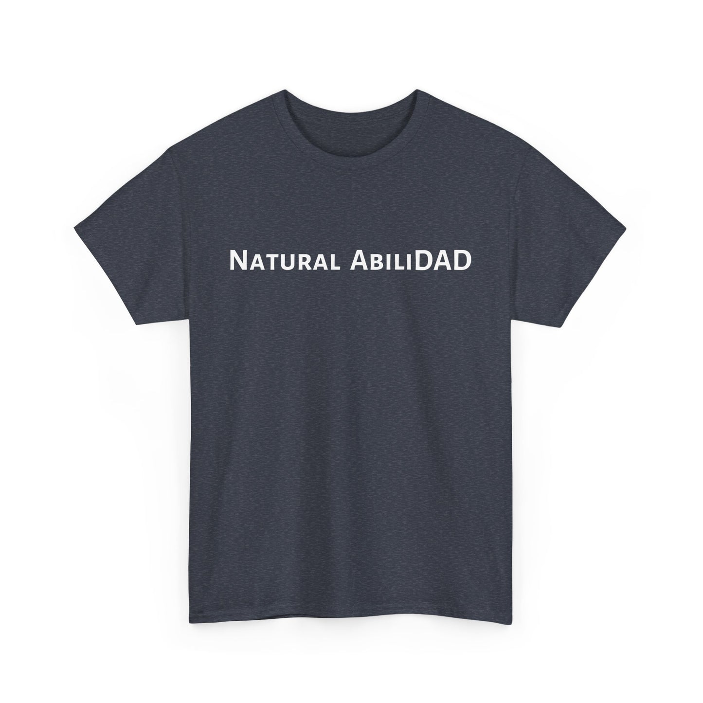 Natural AbiliDad Comfy Unisex Heavy Cotton Tee