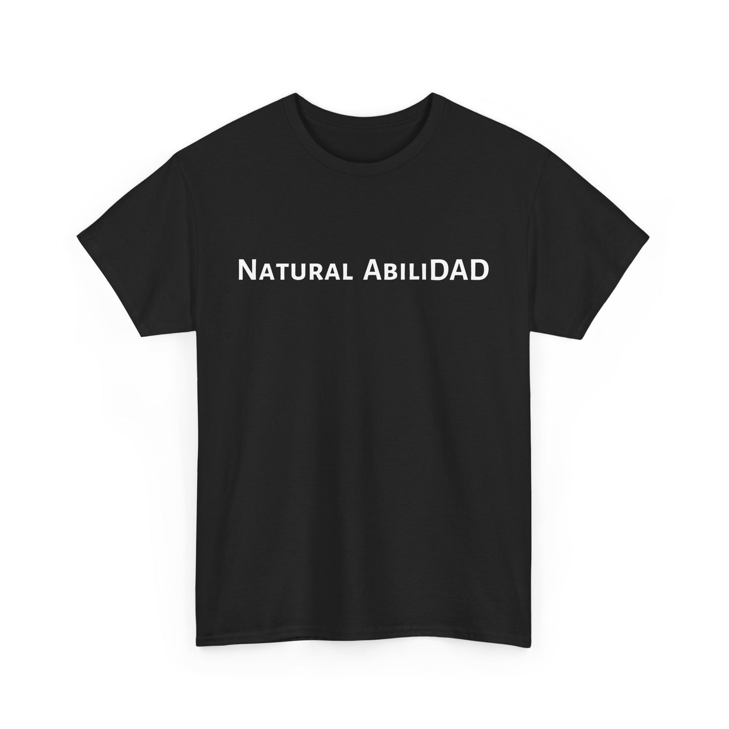 Natural AbiliDad Comfy Unisex Heavy Cotton Tee