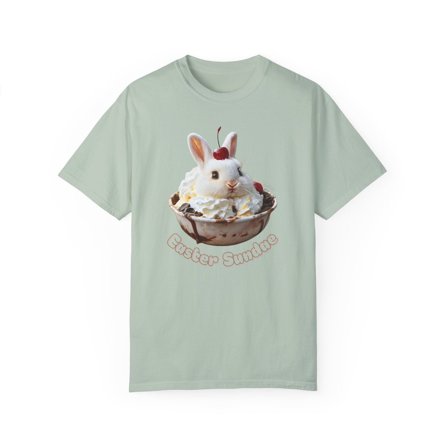 Easter Sundae - Bunny Rabbit T-shirt Cute Ice Cream Sundae Design
