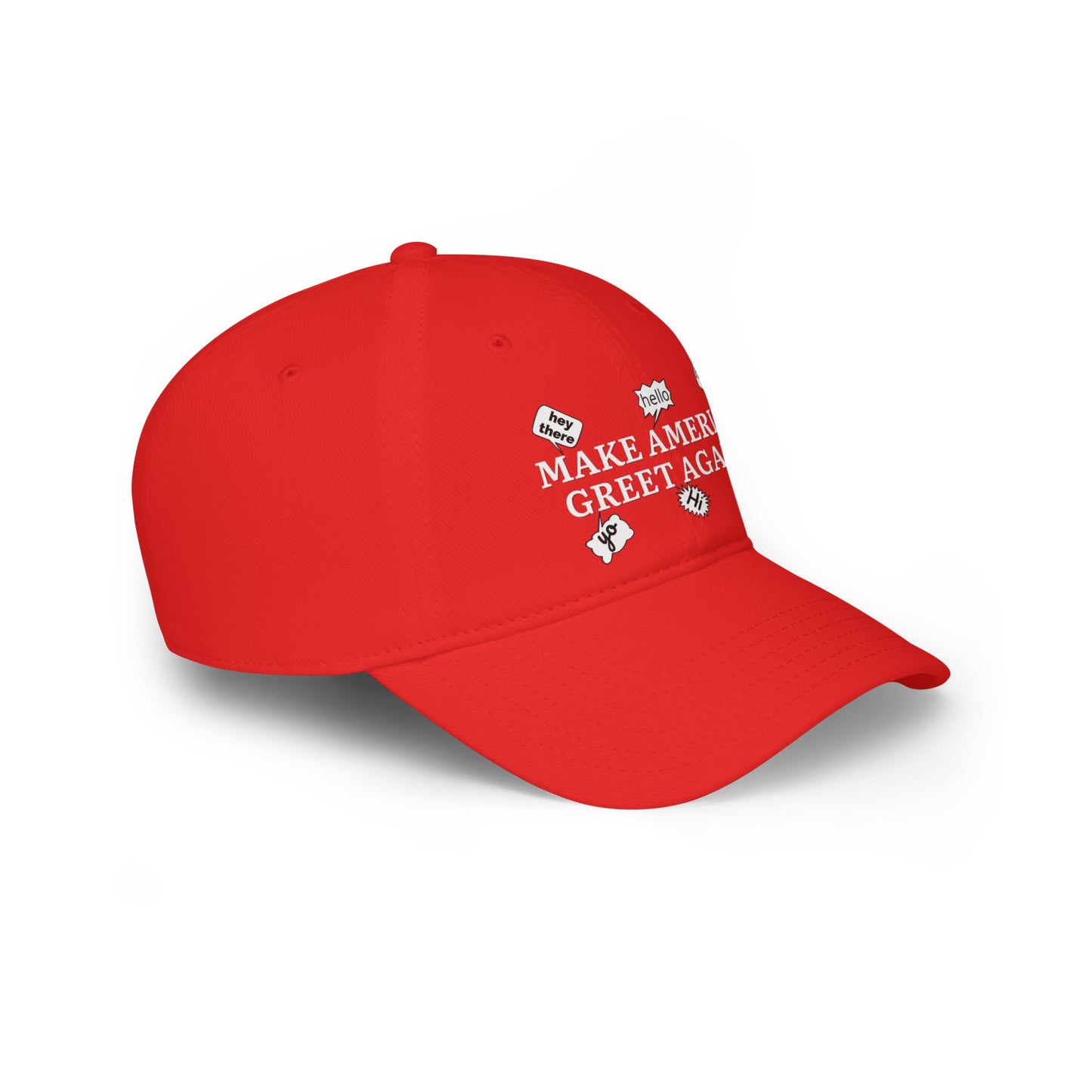 Adjustable Baseball Cap - Make America Greet Again Political Spoof
