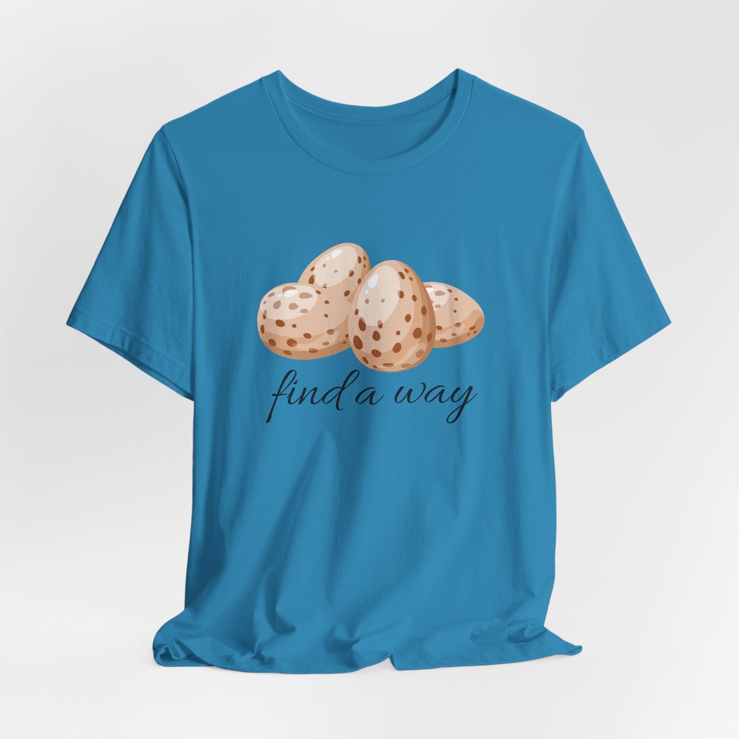 Find A Way Comfy Unisex Cotton Blend T-shirt
