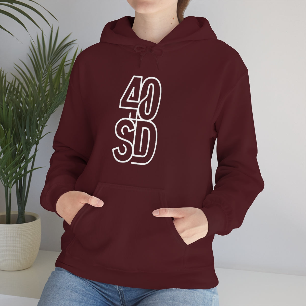 40SomethingDads Logo Unisex Heavy Blend™ Hooded Sweatshirt