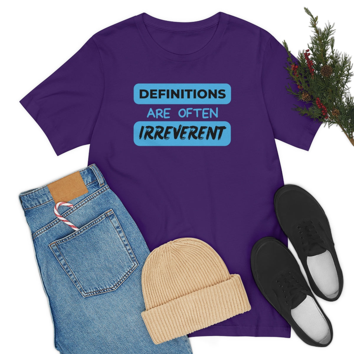 Definitions Are Often Irreverent Unisex Jersey Short Sleeve Tee