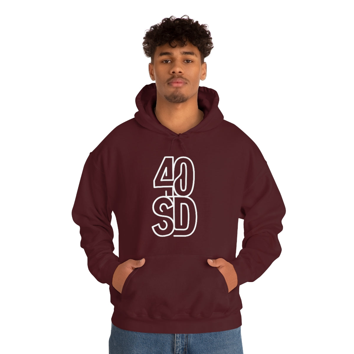 40SomethingDads Logo Unisex Heavy Blend™ Hooded Sweatshirt