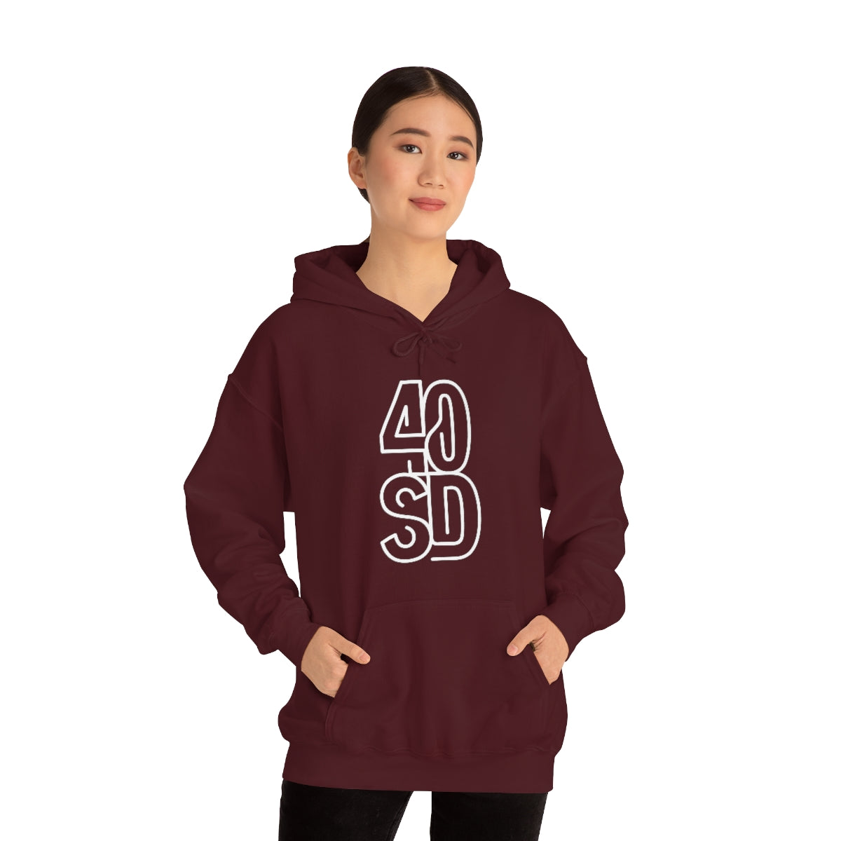 40SomethingDads Logo Unisex Heavy Blend™ Hooded Sweatshirt
