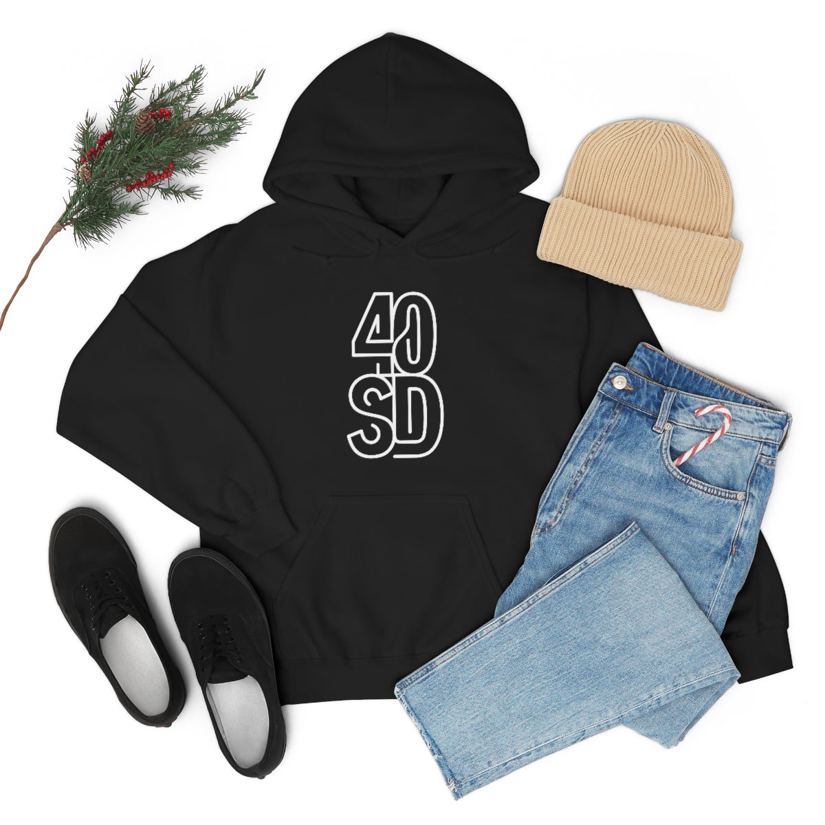 40SomethingDads Logo Unisex Heavy Blend™ Hooded Sweatshirt