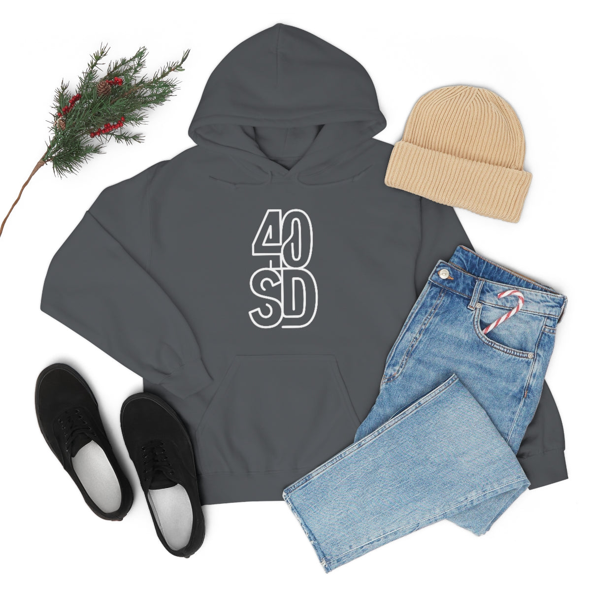 40SomethingDads Logo Unisex Heavy Blend™ Hooded Sweatshirt