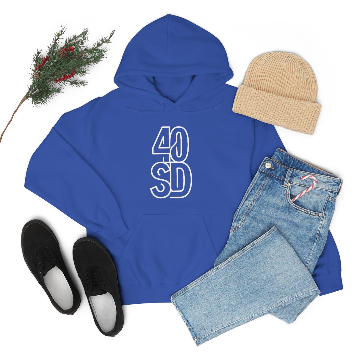 40SomethingDads Logo Unisex Heavy Blend™ Hooded Sweatshirt
