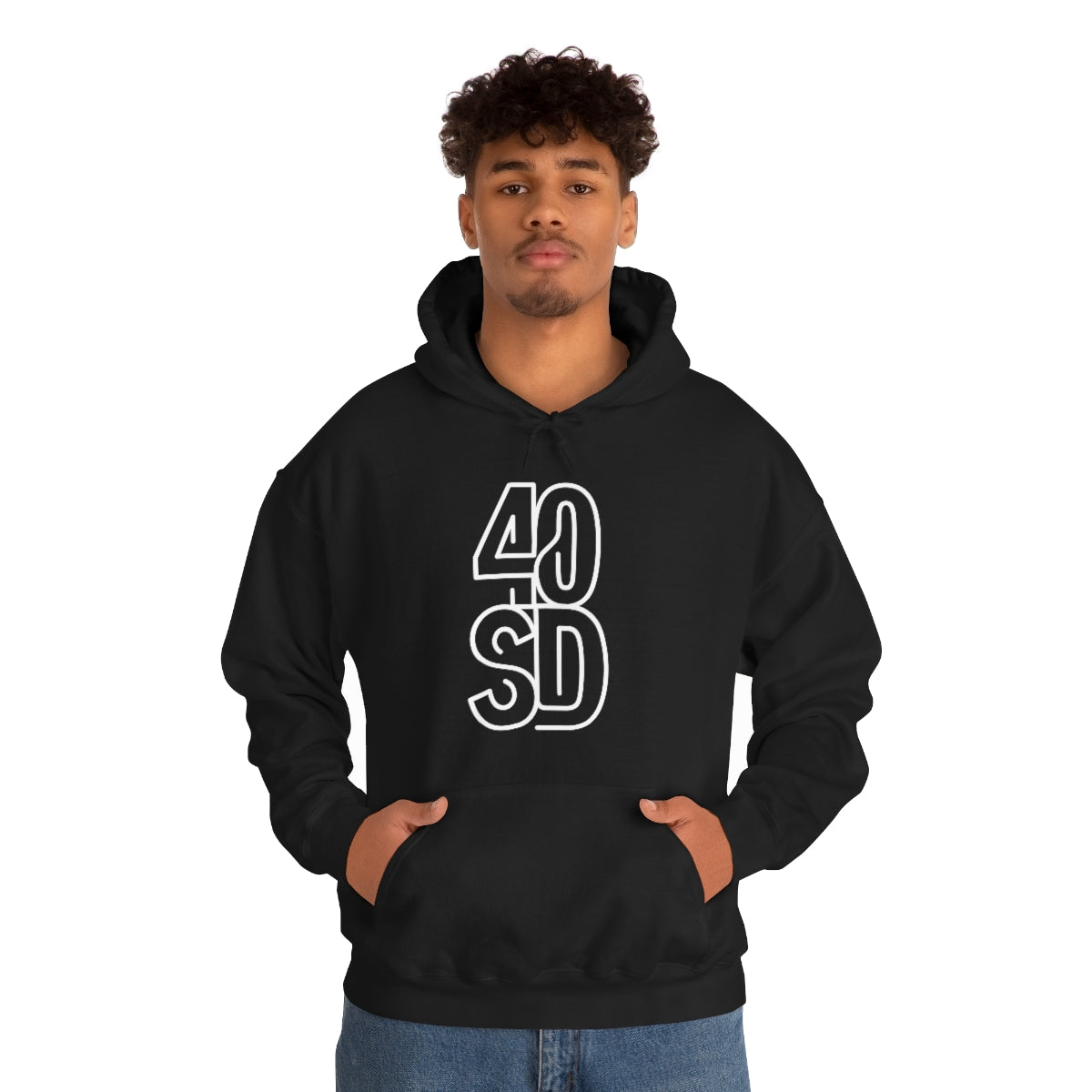 40SomethingDads Logo Unisex Heavy Blend™ Hooded Sweatshirt