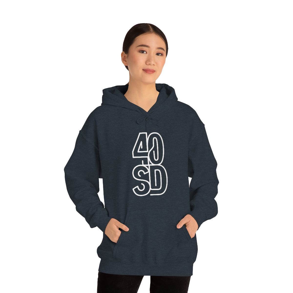 40SomethingDads Logo Unisex Heavy Blend™ Hooded Sweatshirt