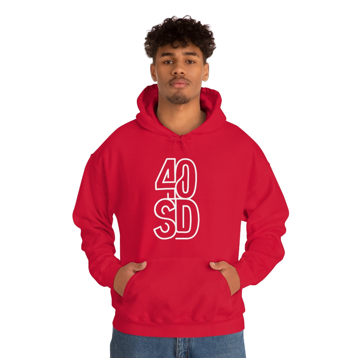 40SomethingDads Logo Unisex Heavy Blend™ Hooded Sweatshirt