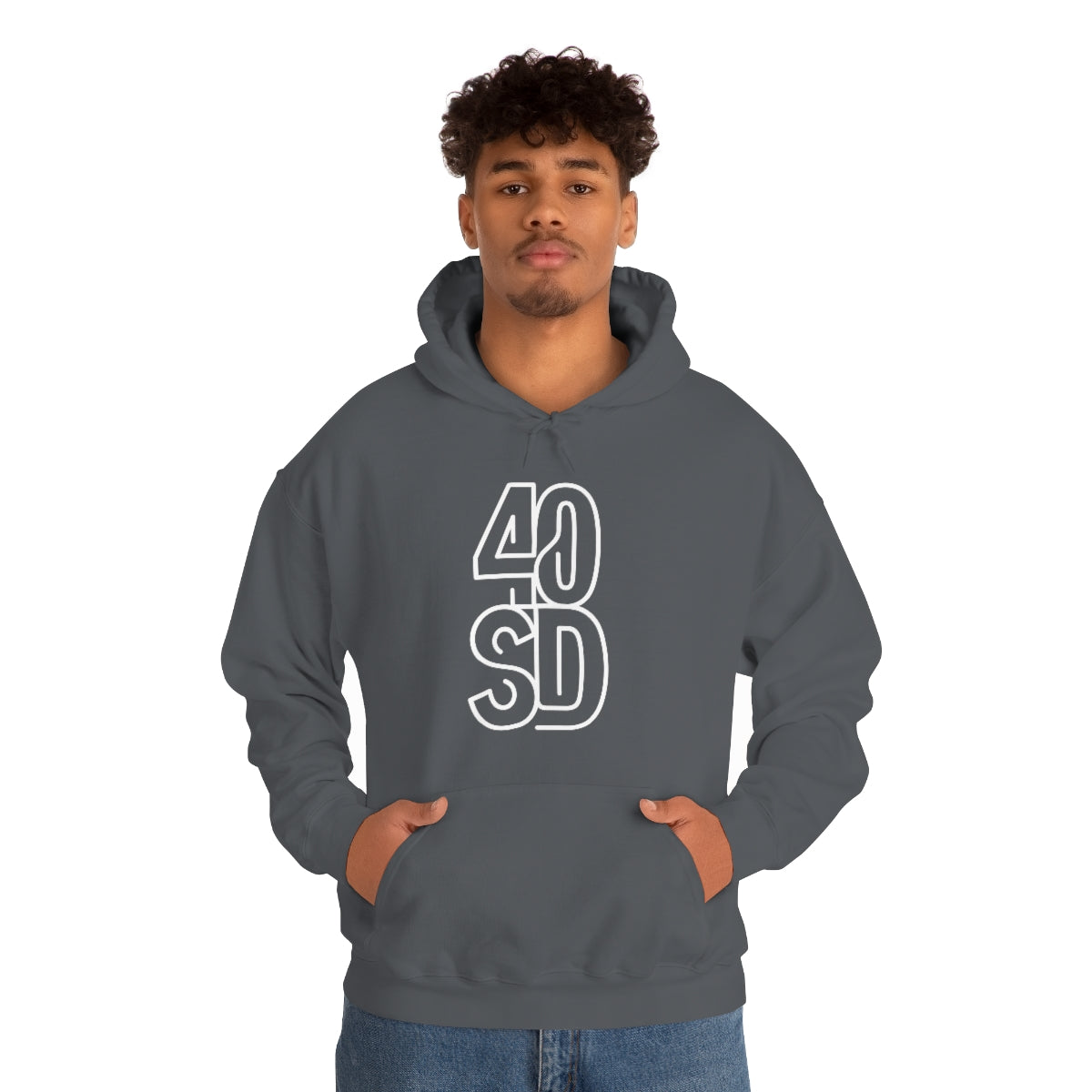 40SomethingDads Logo Unisex Heavy Blend™ Hooded Sweatshirt