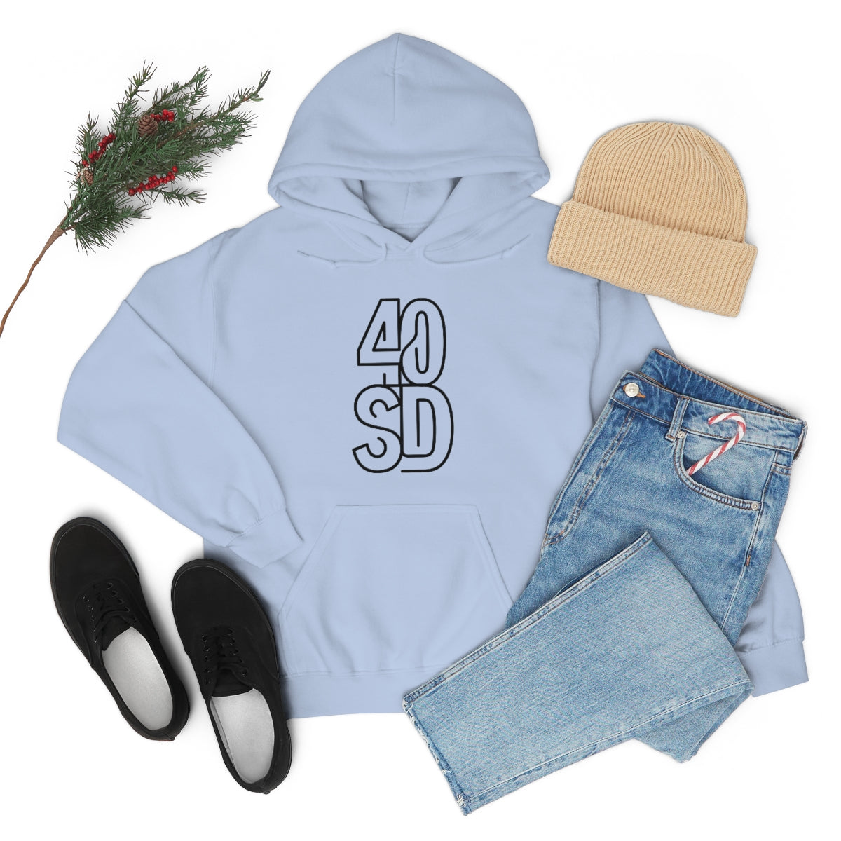 40SomethingDads Logo Unisex Heavy Blend™ Hooded Sweatshirt