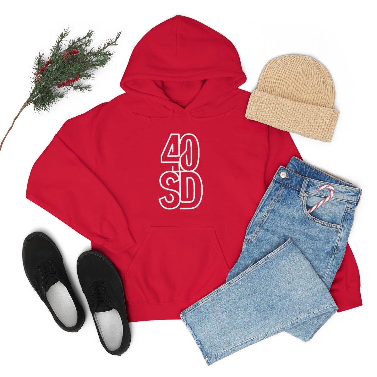 40SomethingDads Logo Unisex Heavy Blend™ Hooded Sweatshirt