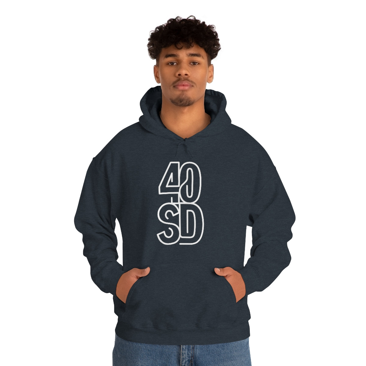 40SomethingDads Logo Unisex Heavy Blend™ Hooded Sweatshirt