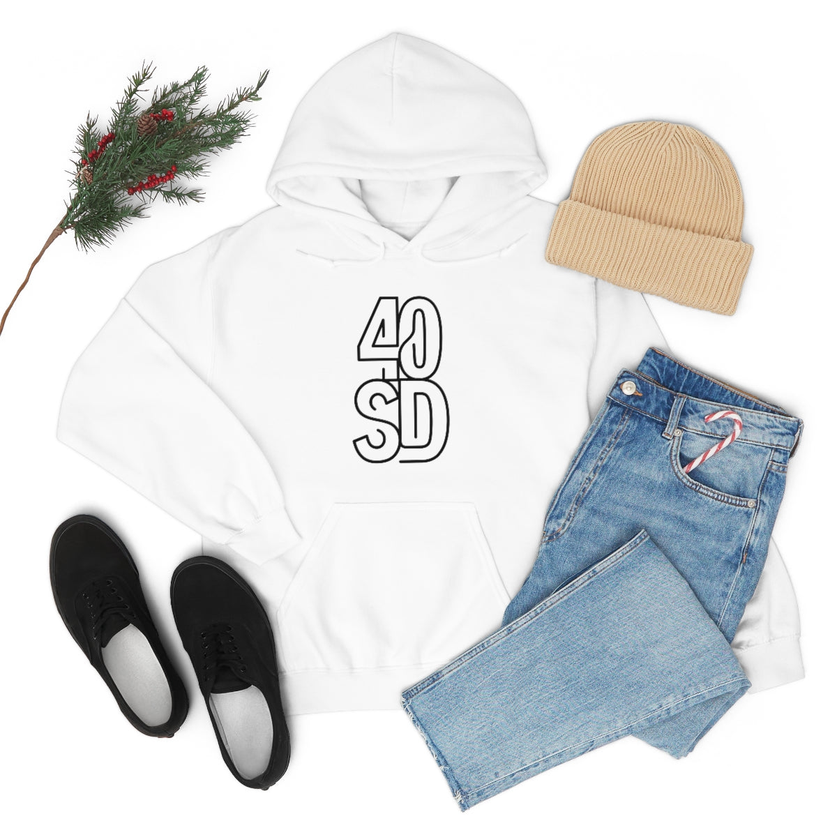 40SomethingDads Logo Unisex Heavy Blend™ Hooded Sweatshirt