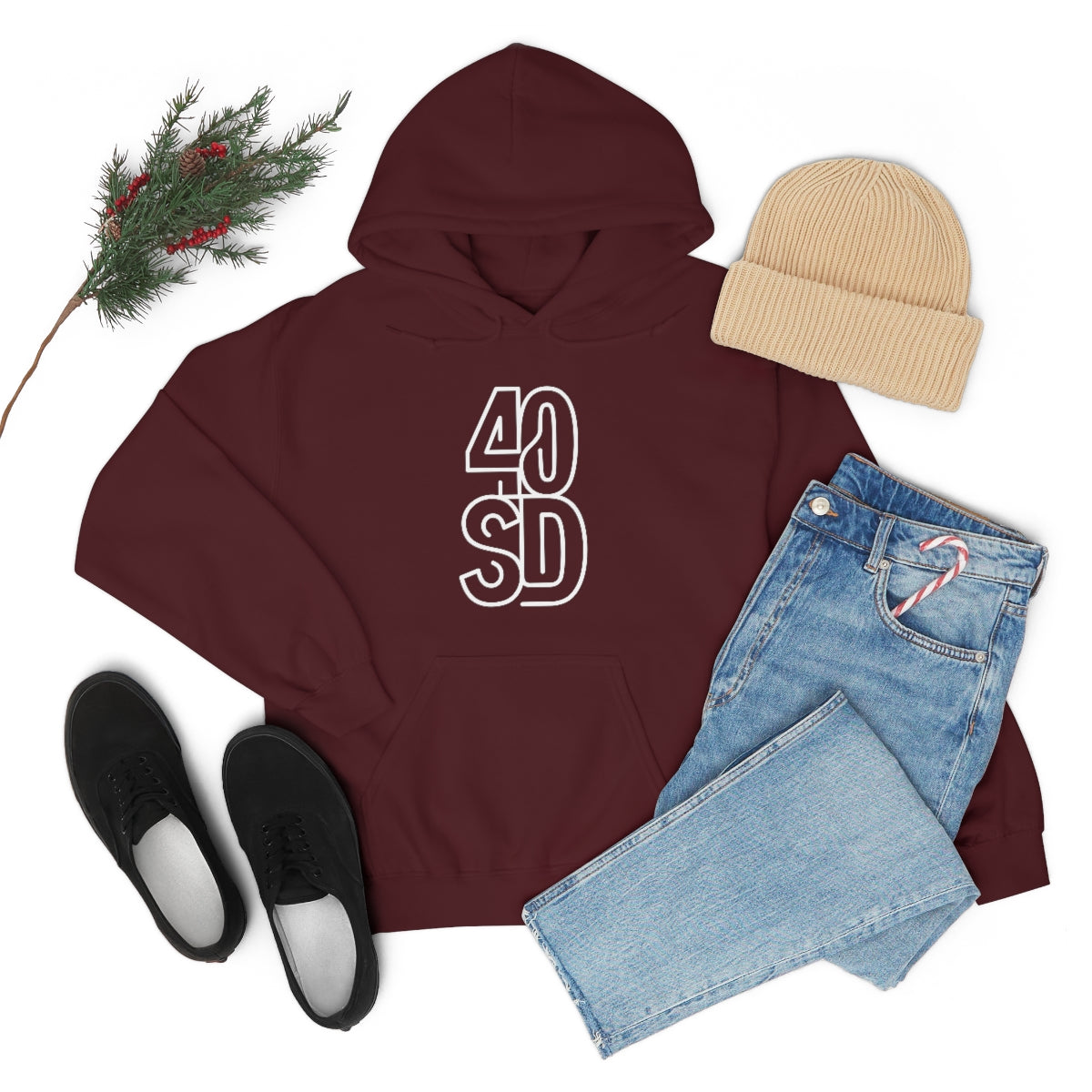 40SomethingDads Logo Unisex Heavy Blend™ Hooded Sweatshirt