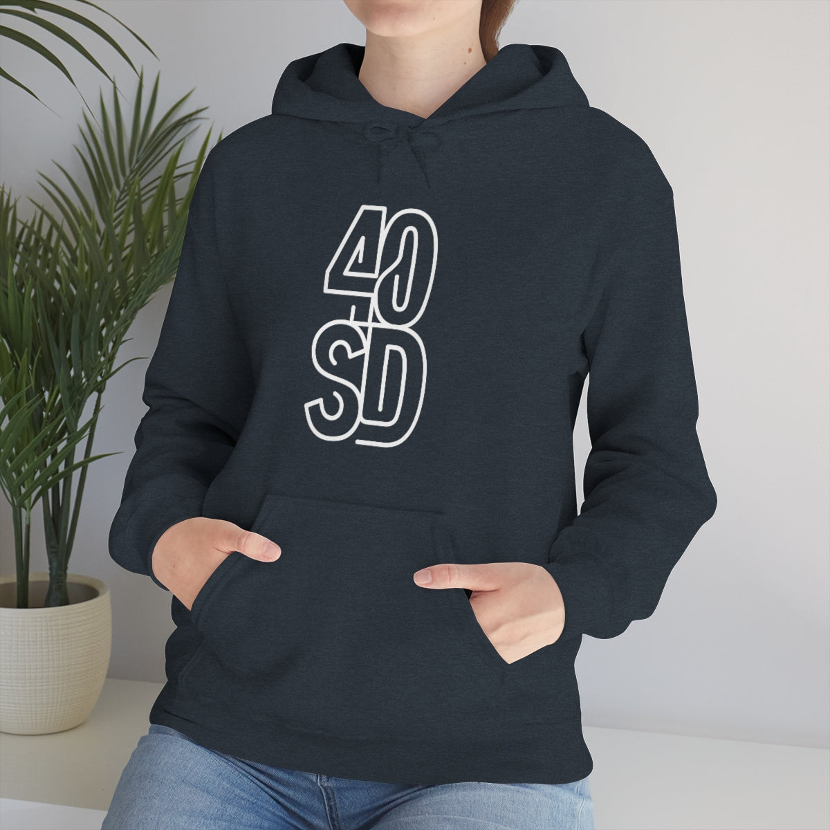 40SomethingDads Logo Unisex Heavy Blend™ Hooded Sweatshirt