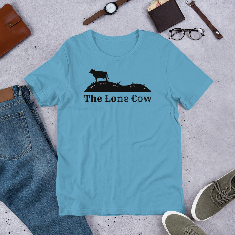 The Lone Cow Unisex t-shirt