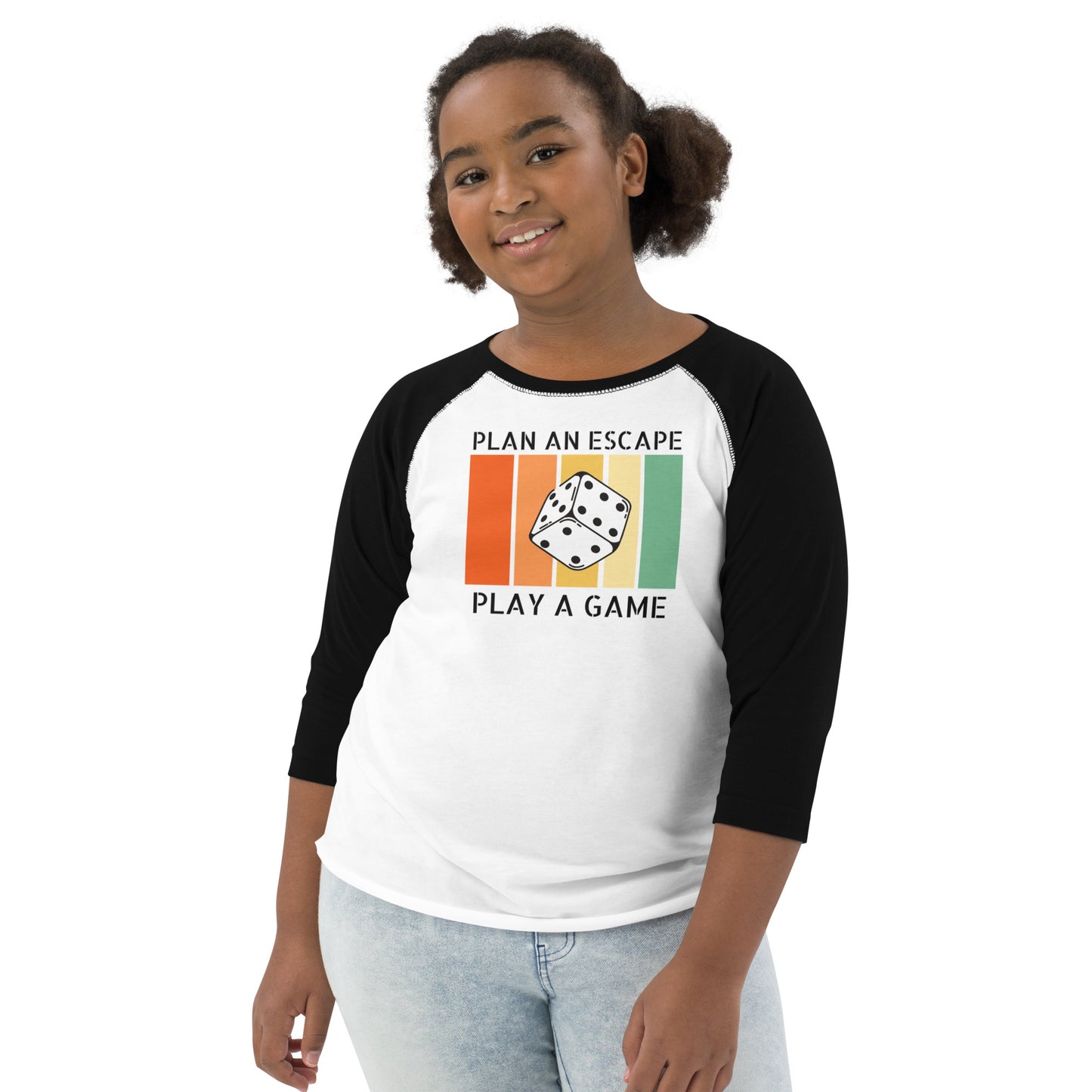 Plan An Escape Youth baseball shirt
