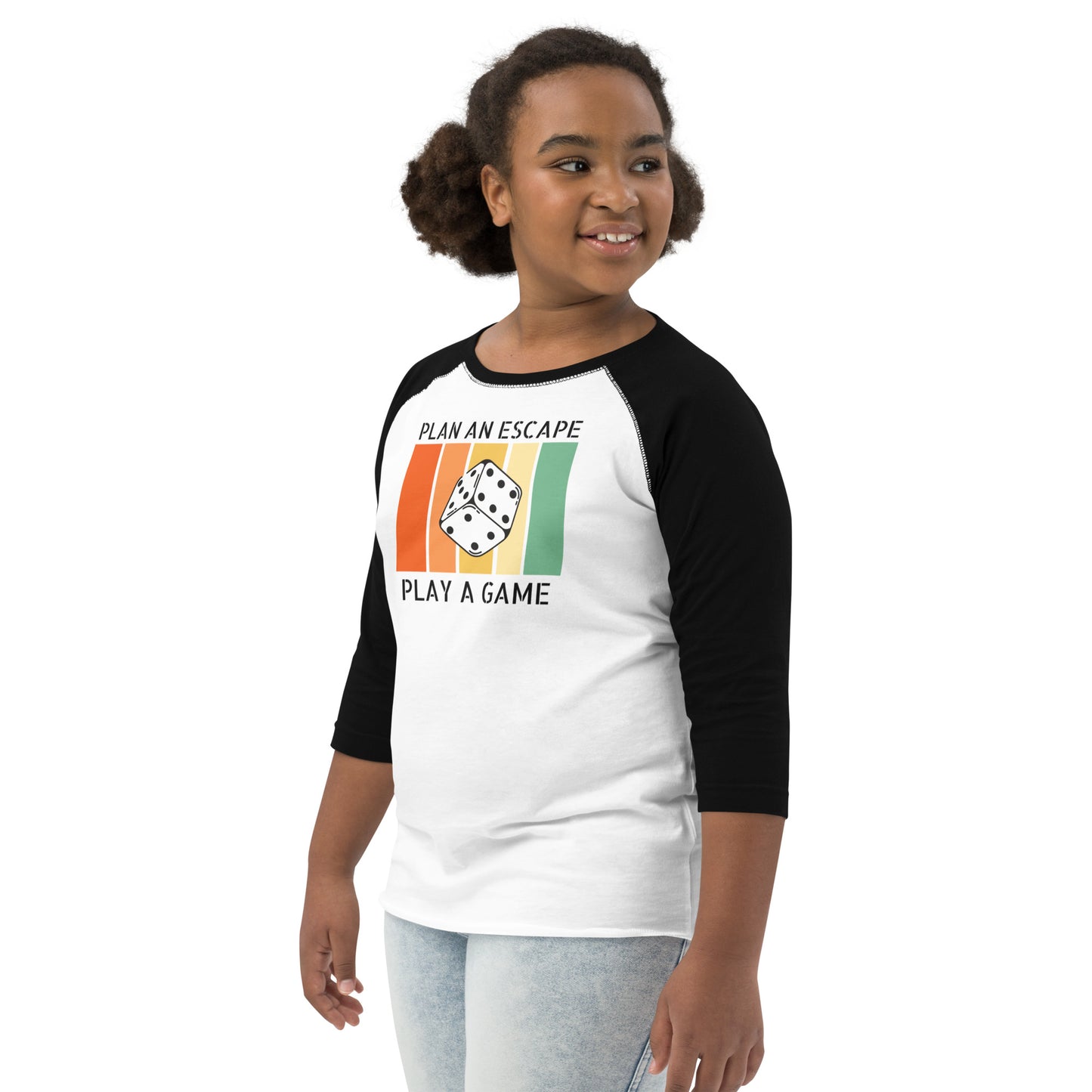 Plan An Escape Youth baseball shirt