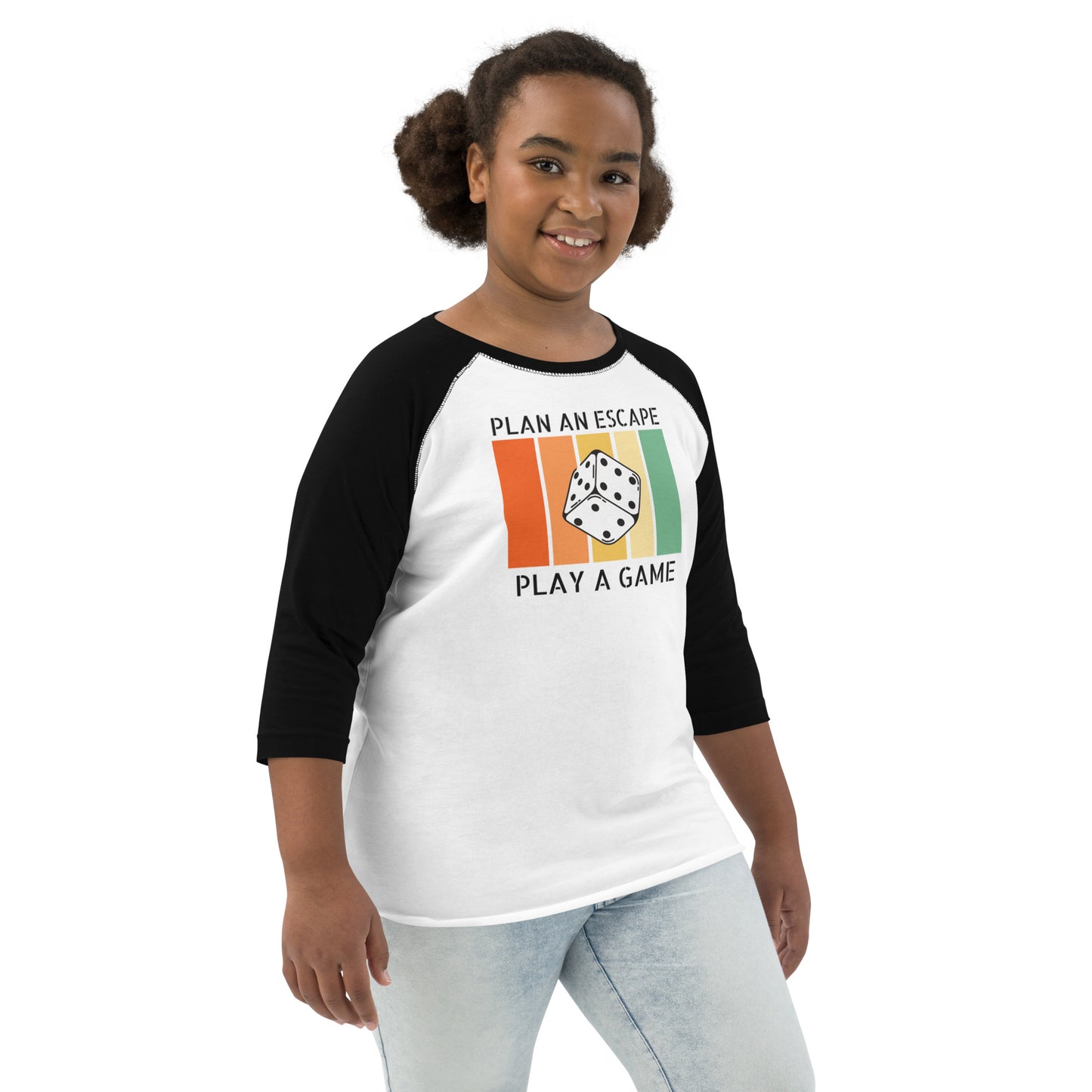 Plan An Escape Youth baseball shirt
