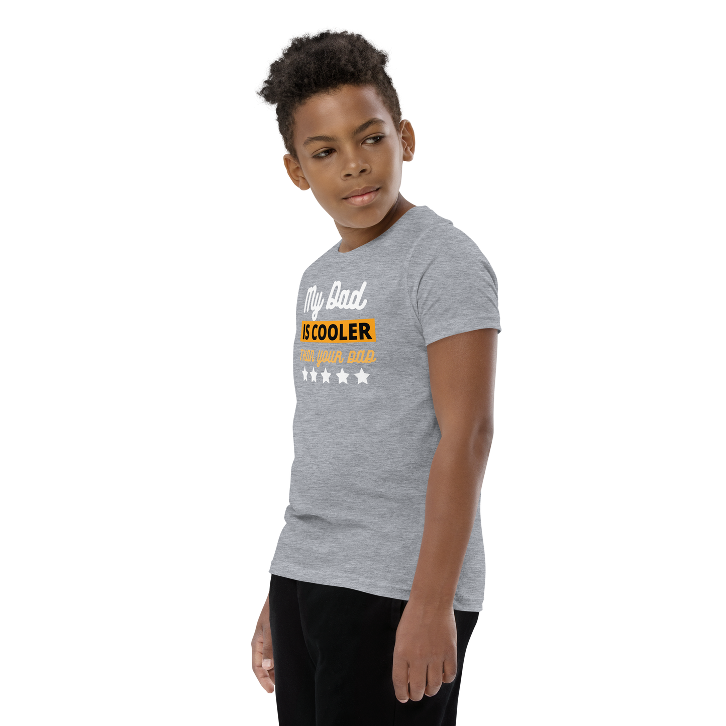 My Dad Is Cooler Than Your Dad Youth Short Sleeve T-Shirt