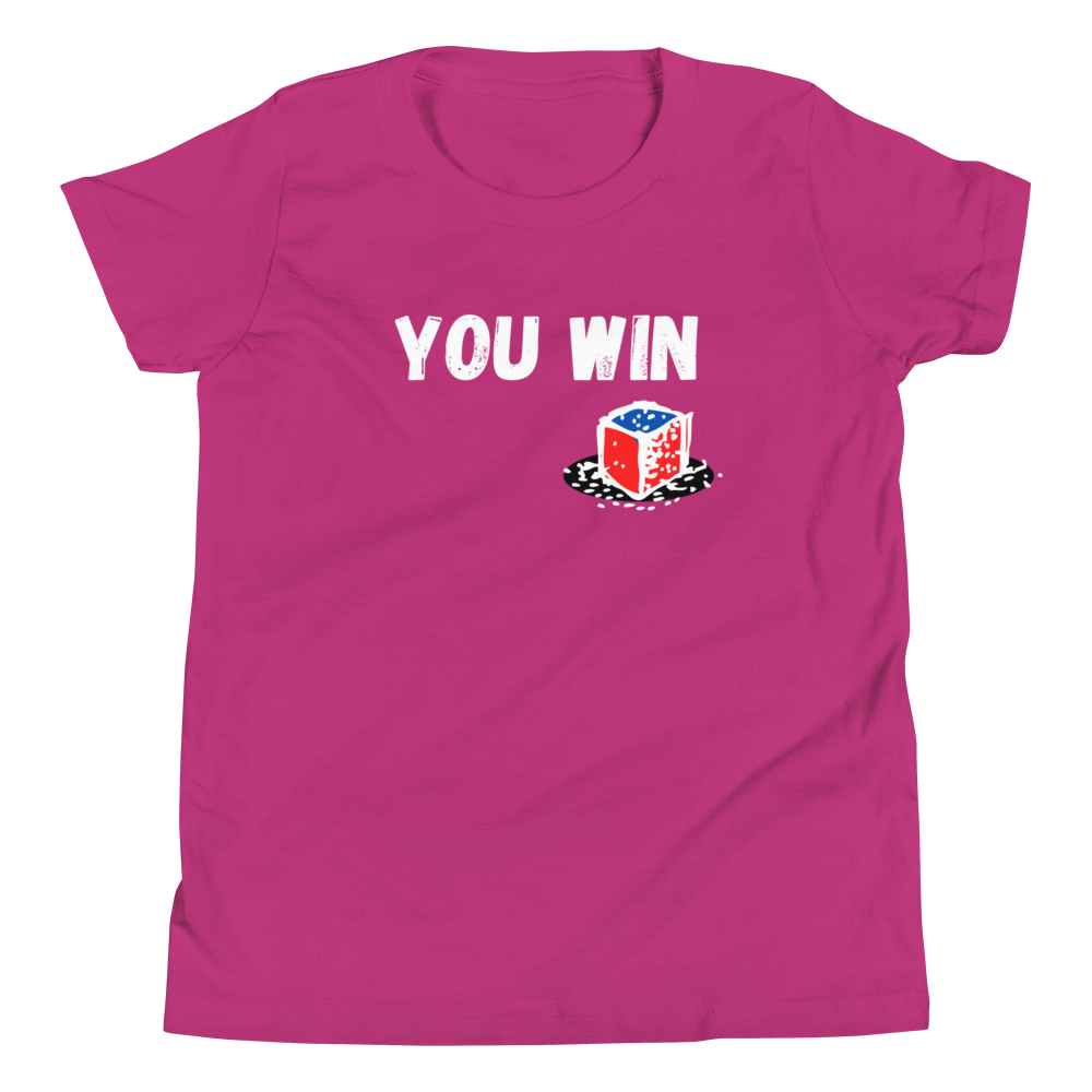 YOU WIN Youth Short Sleeve T-Shirt