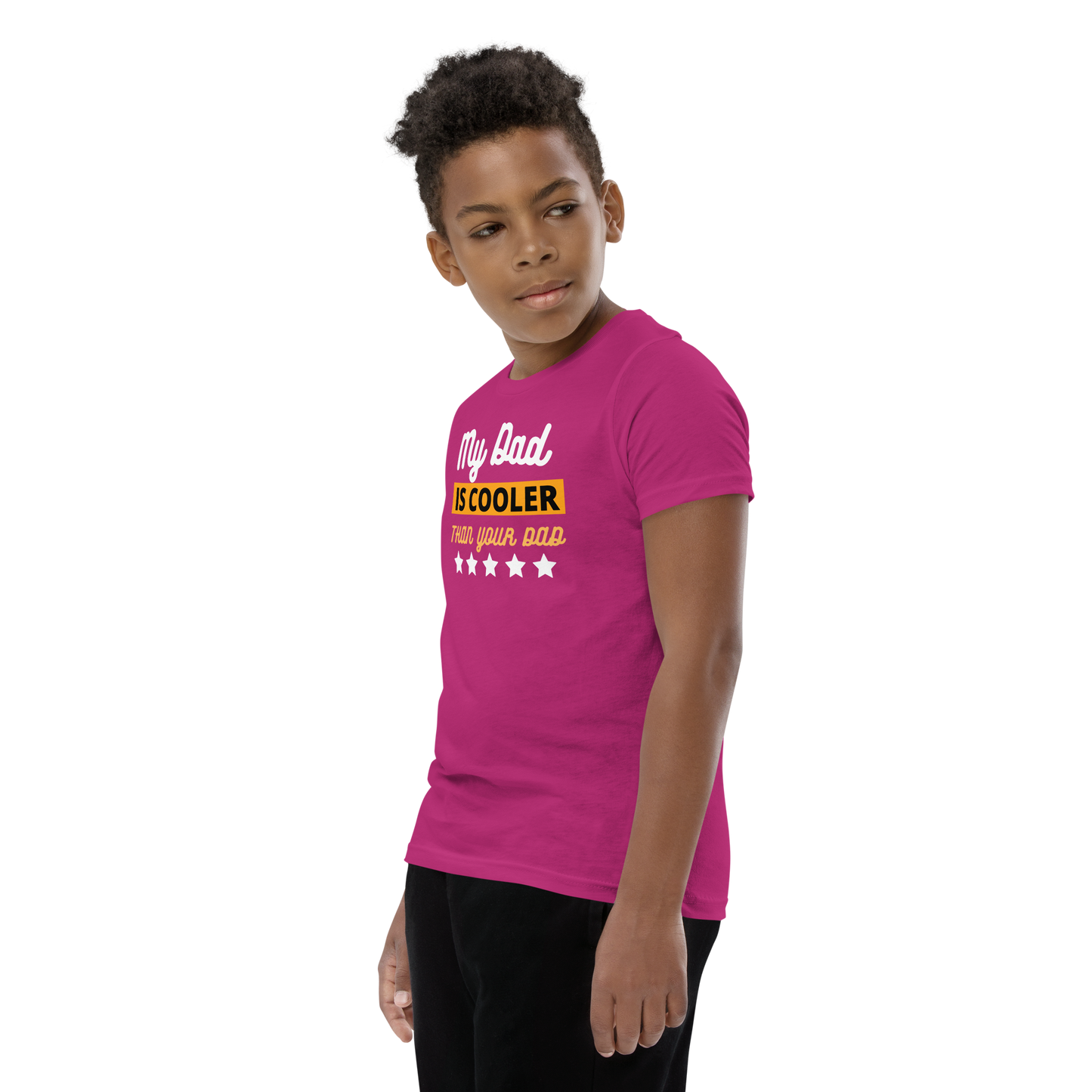 My Dad Is Cooler Than Your Dad Youth Short Sleeve T-Shirt