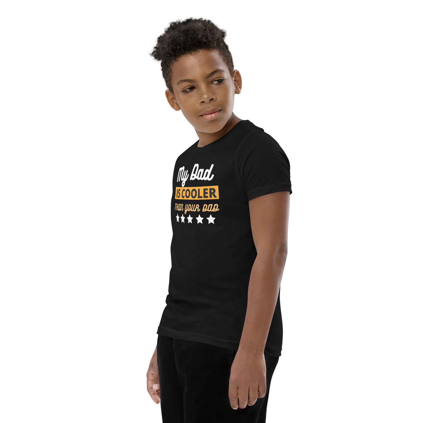 My Dad Is Cooler Than Your Dad Youth Short Sleeve T-Shirt