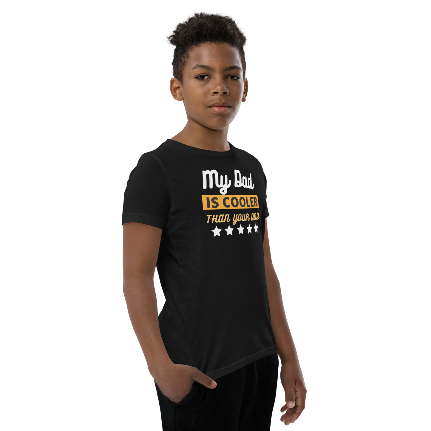 My Dad Is Cooler Than Your Dad Youth Short Sleeve T-Shirt