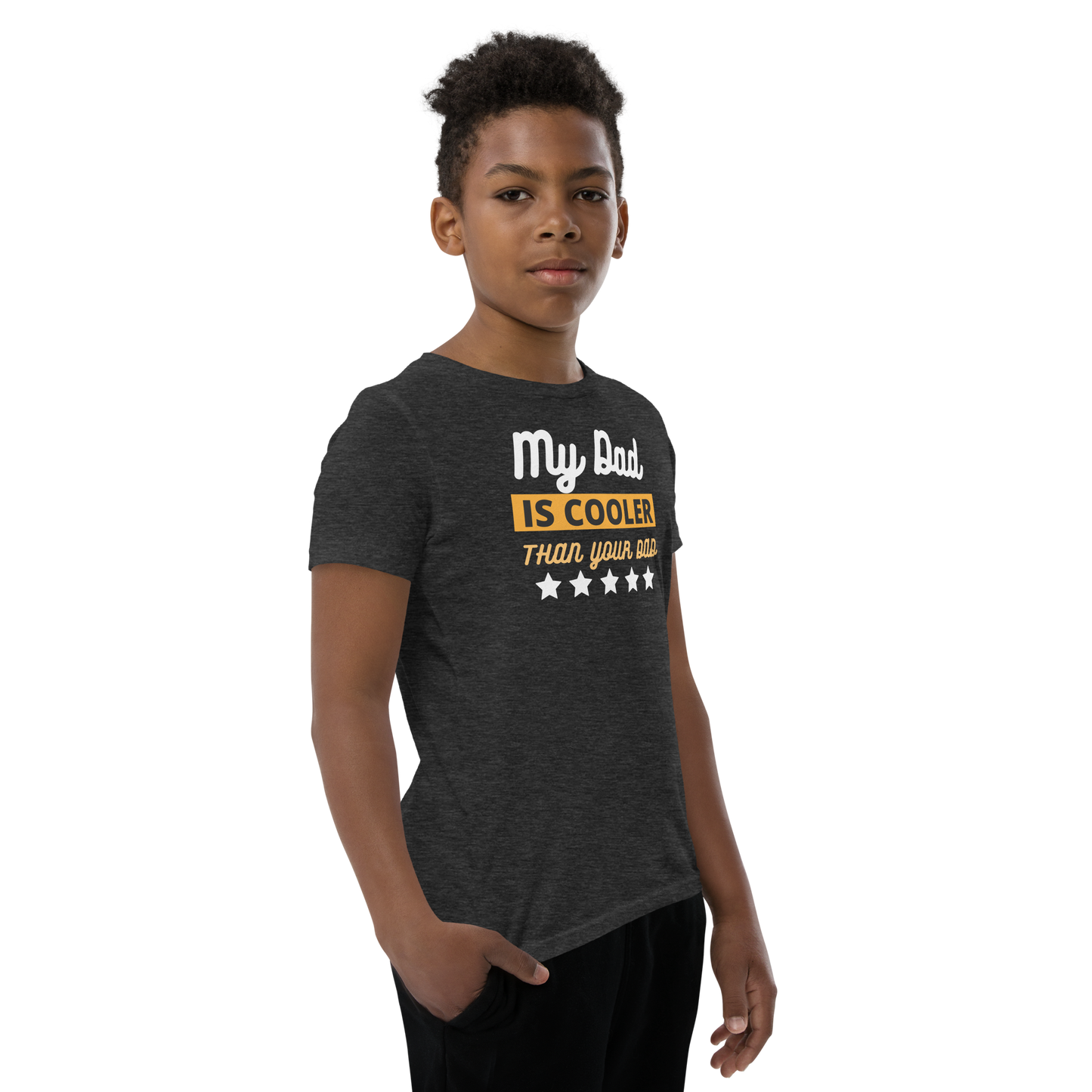 My Dad Is Cooler Than Your Dad Youth Short Sleeve T-Shirt