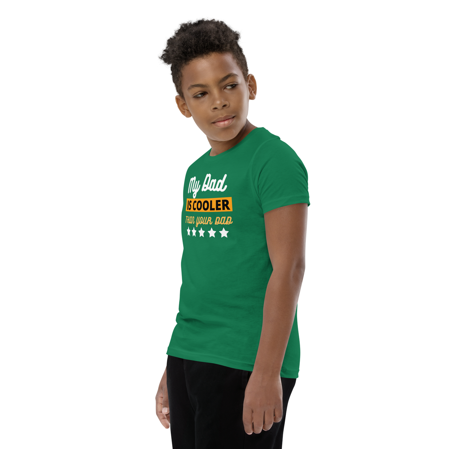 My Dad Is Cooler Than Your Dad Youth Short Sleeve T-Shirt